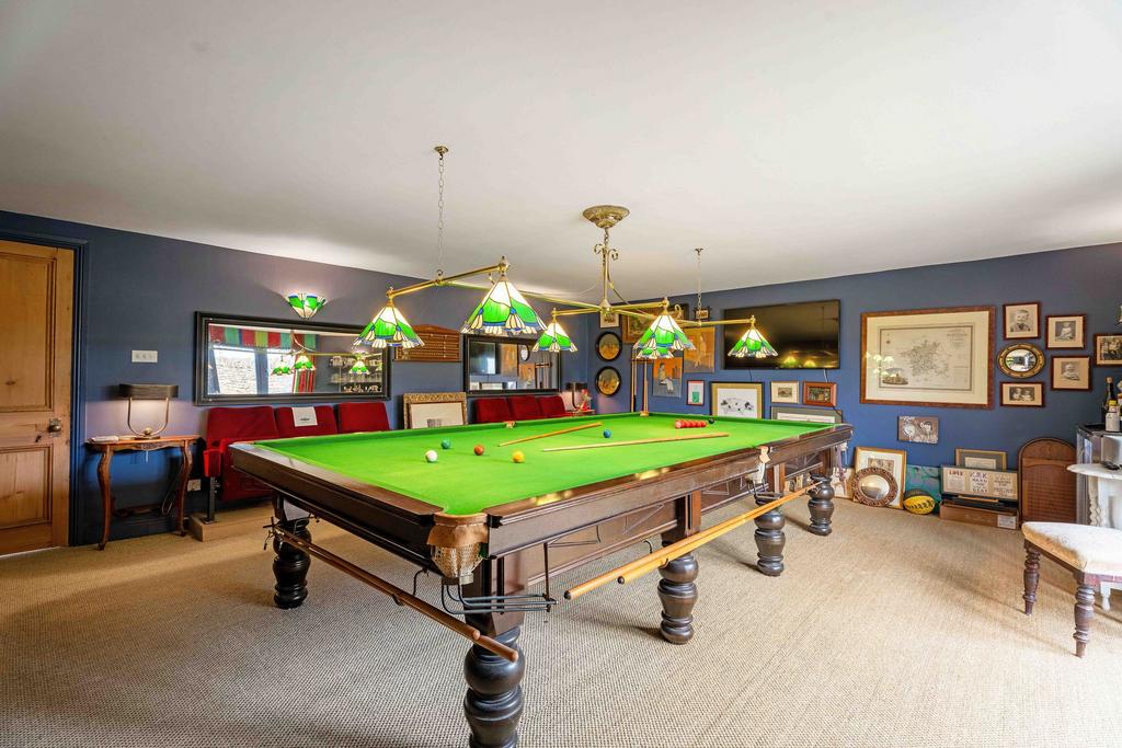 Billiards room