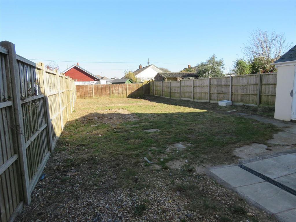 Rear garden
