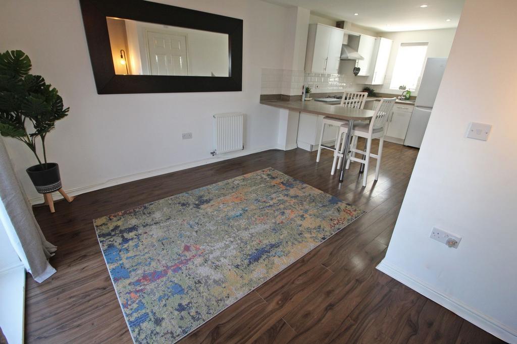 Open Plan Lounge/kitchen