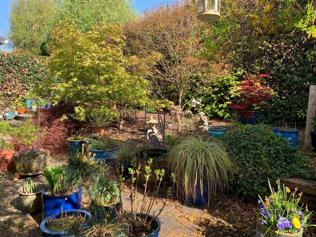 Rear garden