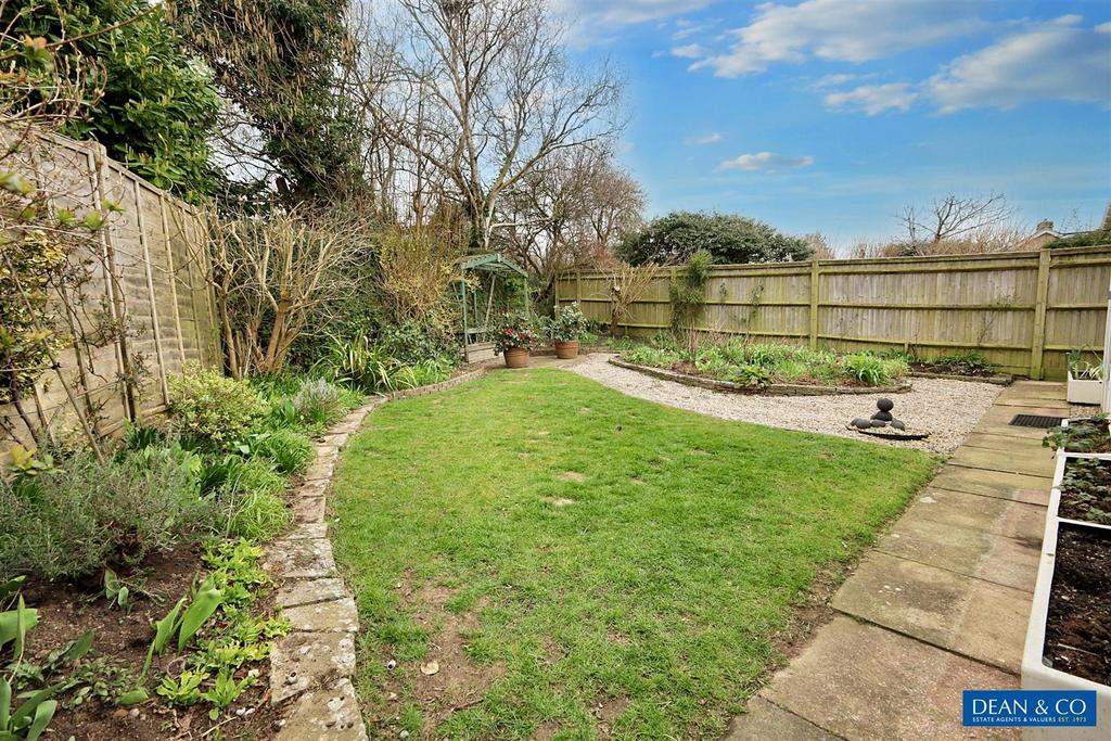 Rear garden