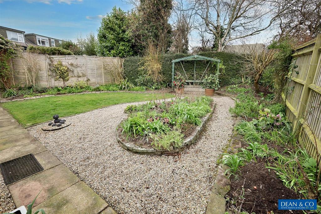 Rear garden