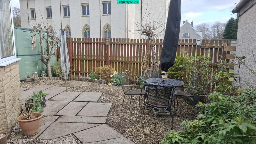 Rear garden
