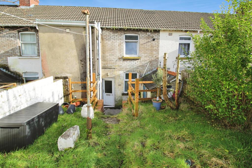 Rear of house