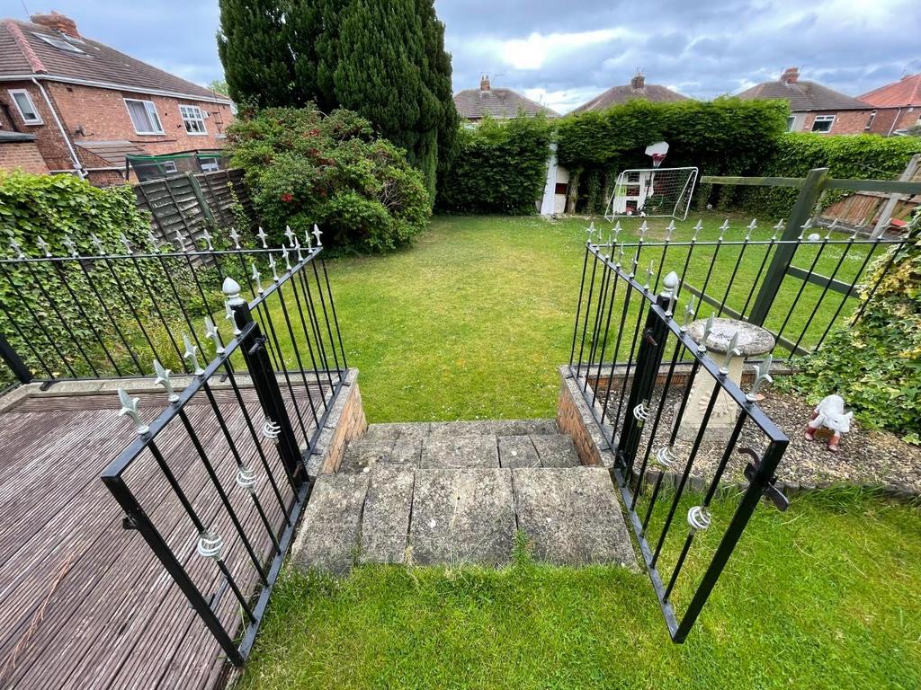 Rear garden