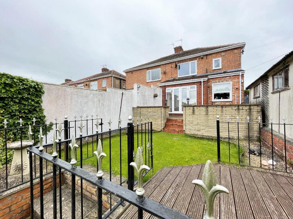 Rear garden