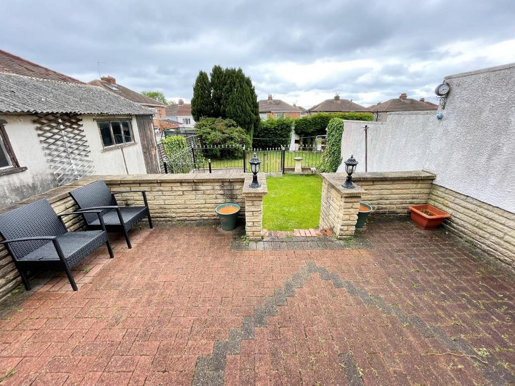 Rear garden