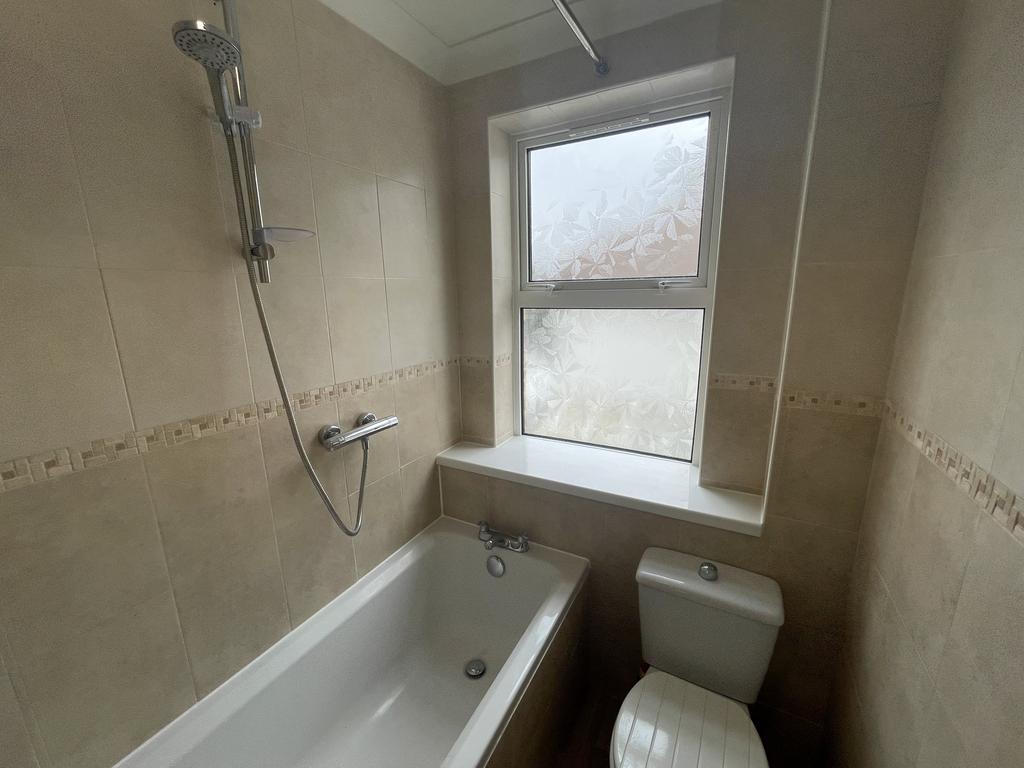 Shower over bath
