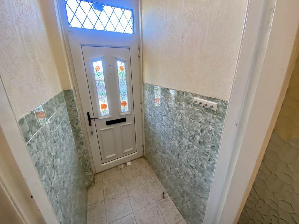 Inside front door