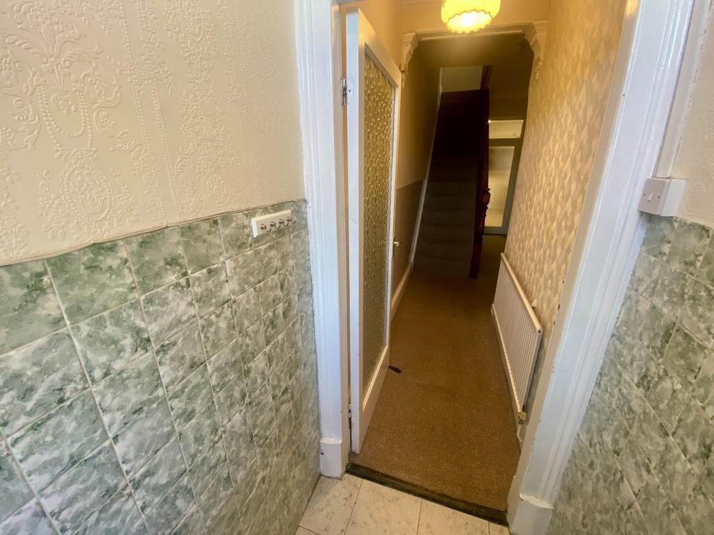 Inside front door