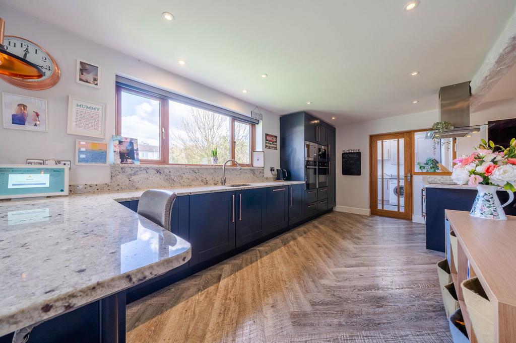 Open plan living area