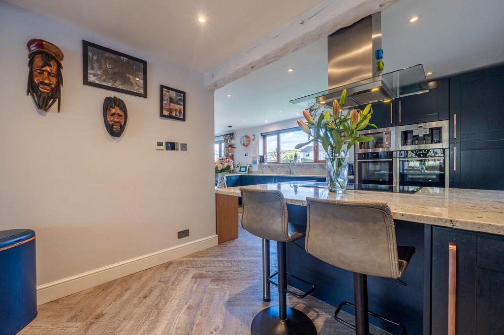Open plan living area