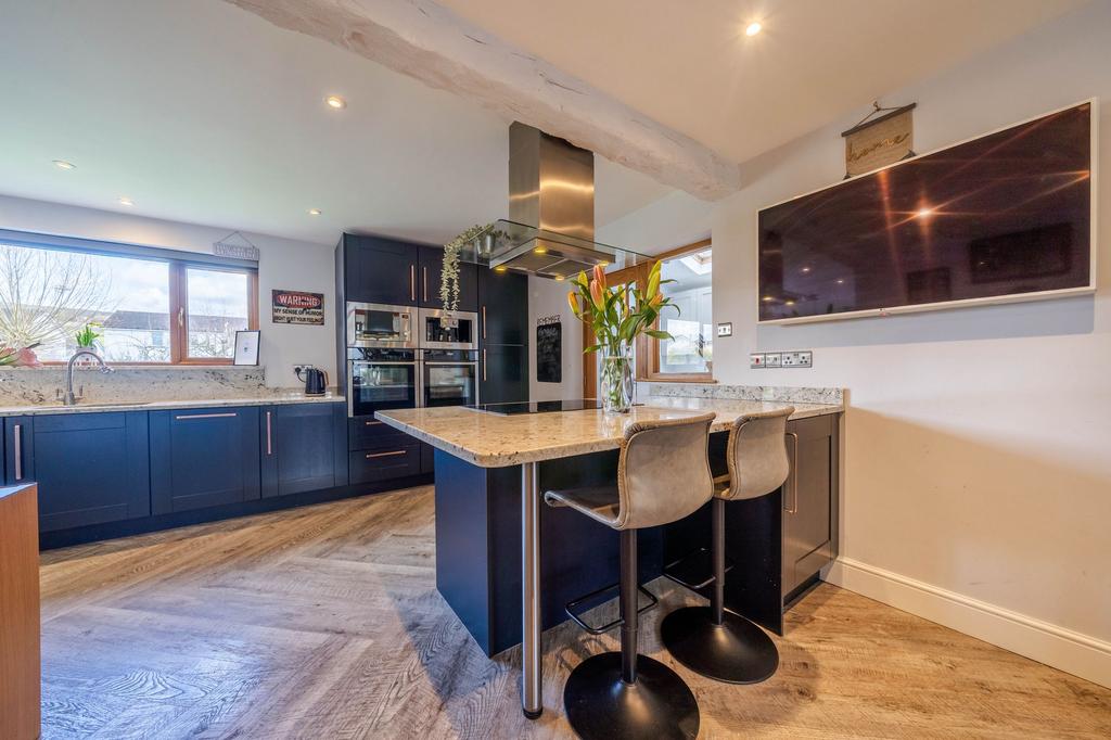 Open plan living area