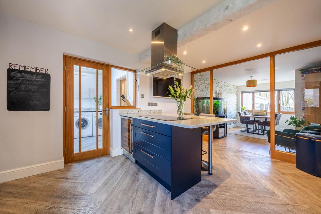 Open plan living area
