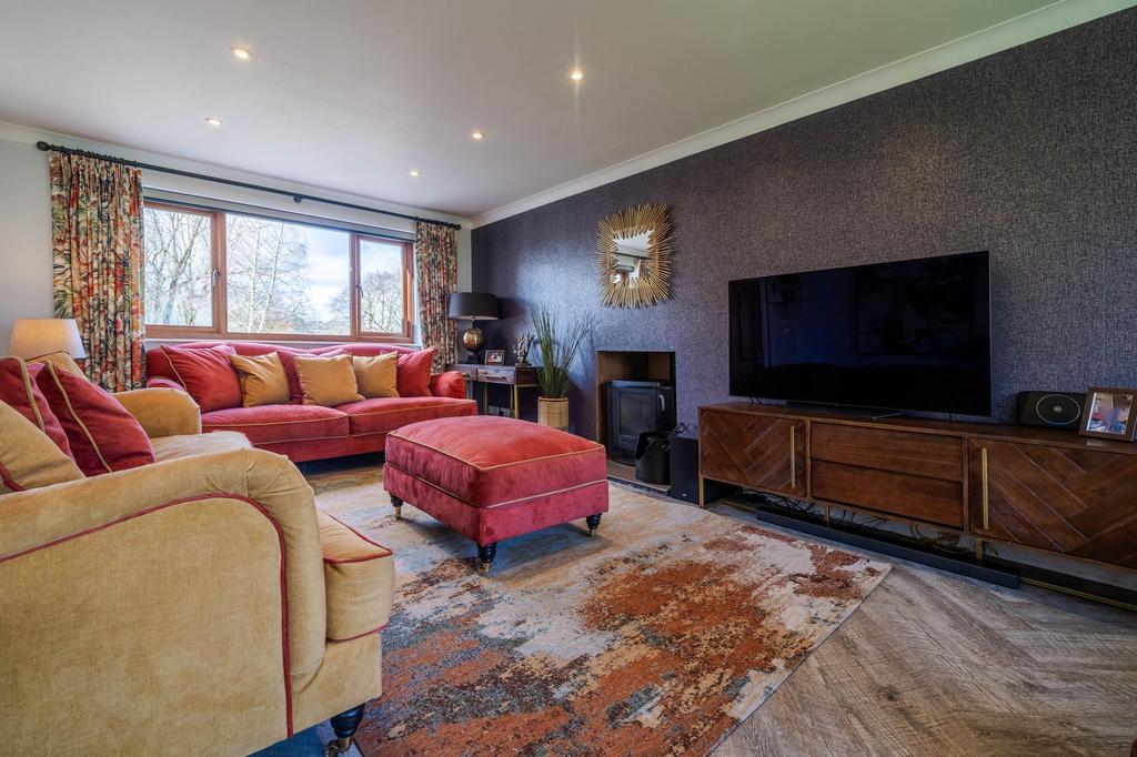 Open plan living area