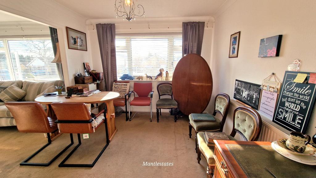 Front bedroom   dining room