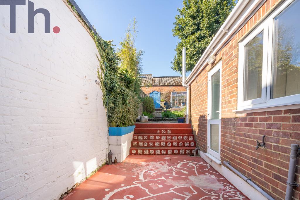 Rear Courtyard &amp; Garden