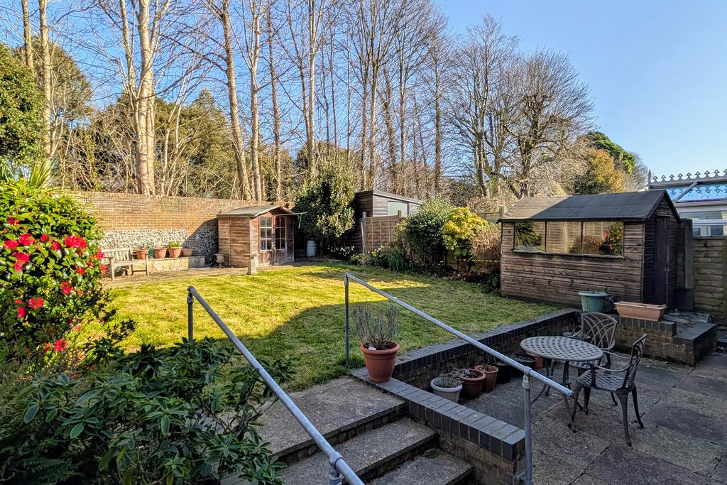 Rear garden