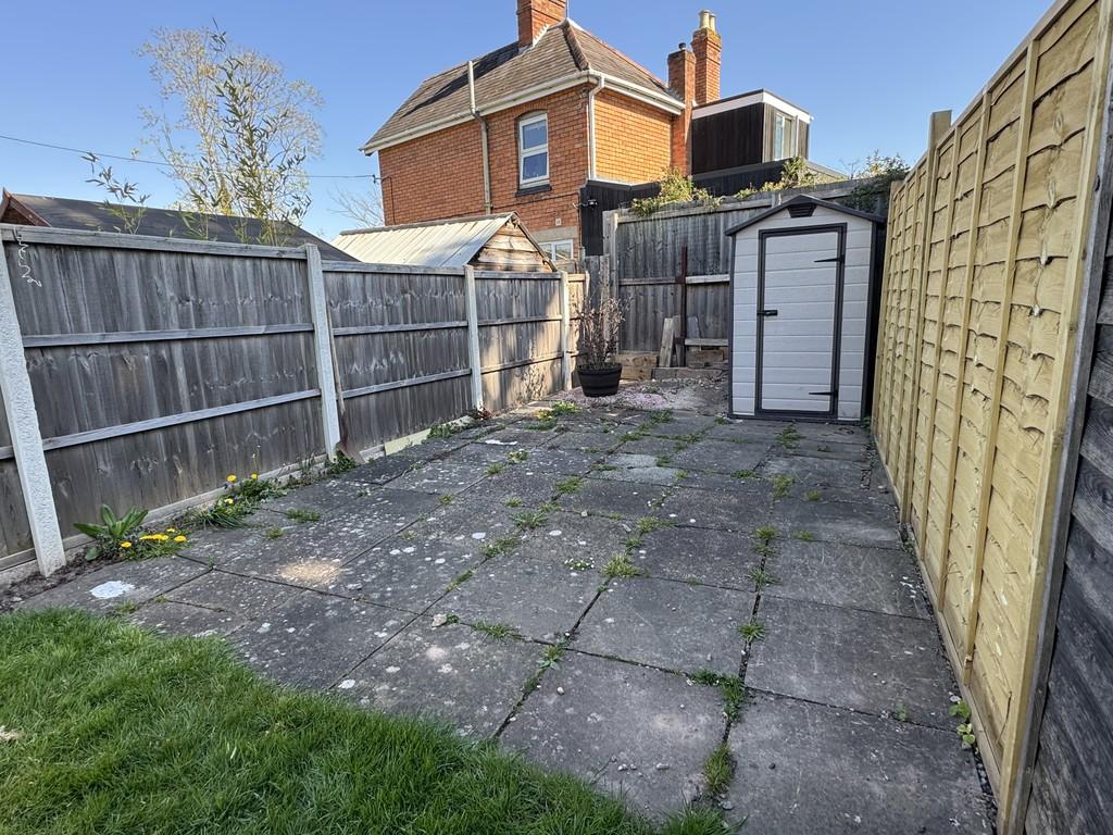 End of rear garden