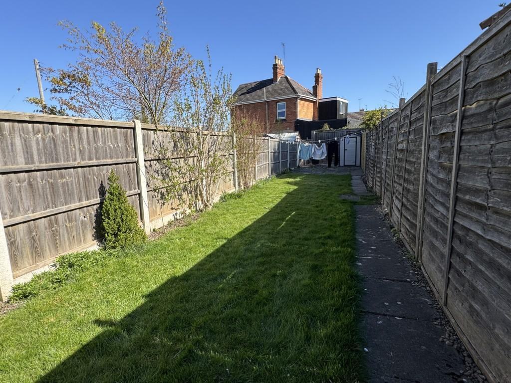 Rear garden close