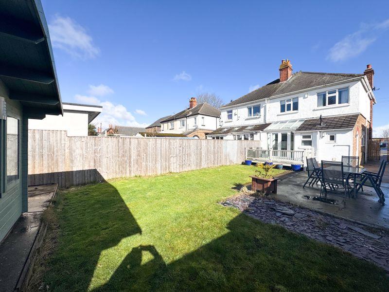 Rear garden