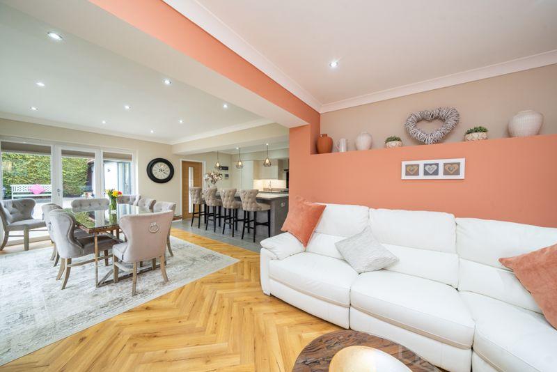 Sitting/dining/kitchen