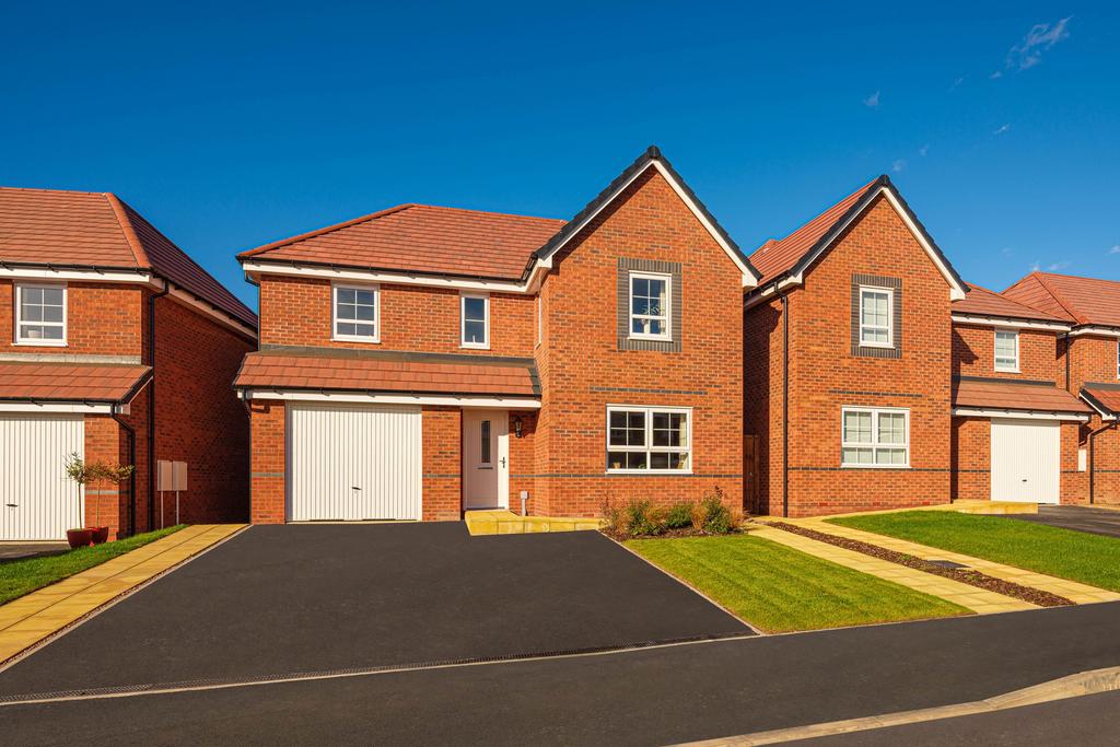 Exterior view of our 4 bed Hale home