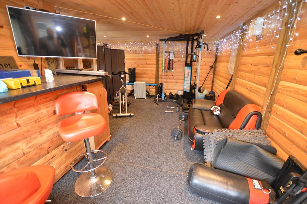 Purpose built log cabin