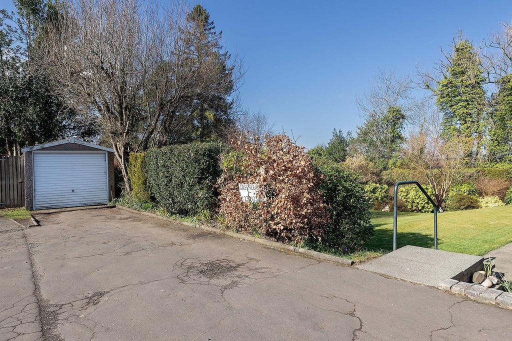 Driveway and Garage