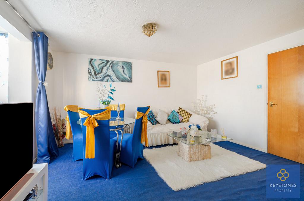 Open-plan living area