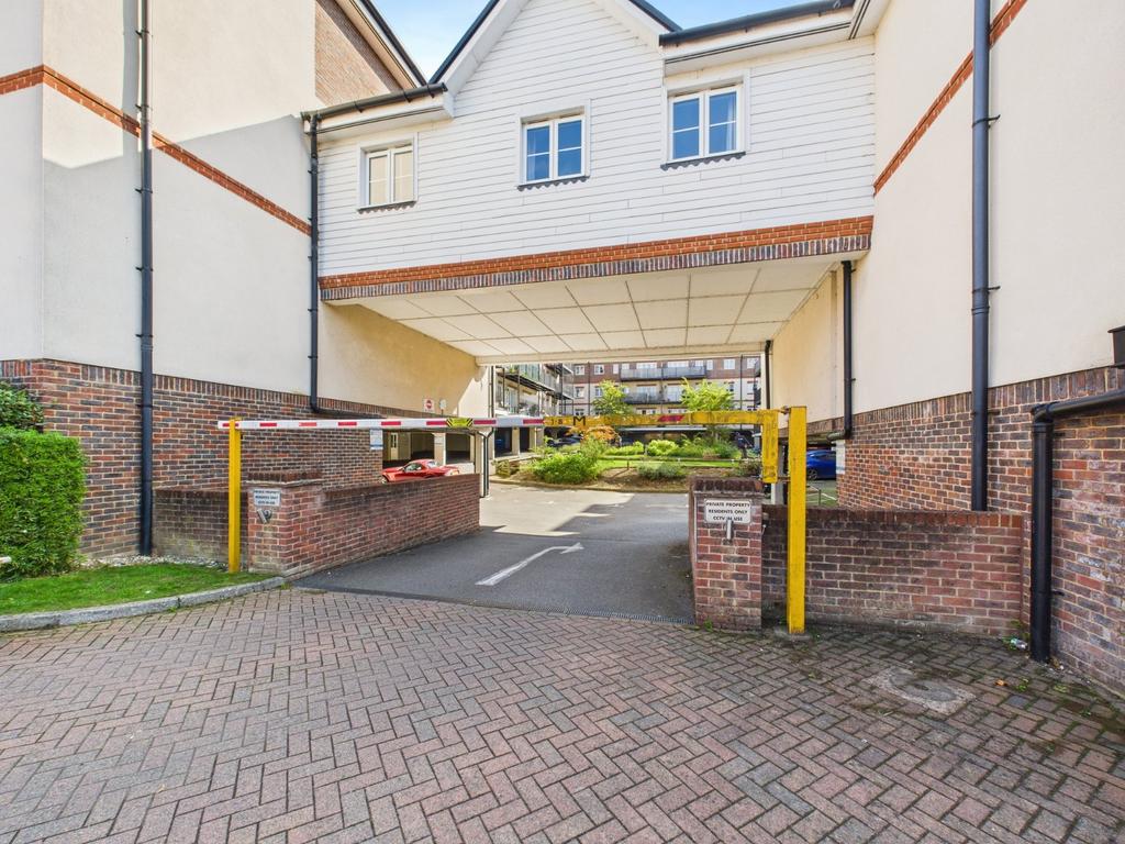 Entrance To Parkking