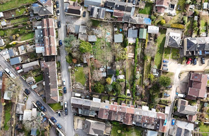 Aerial view of...