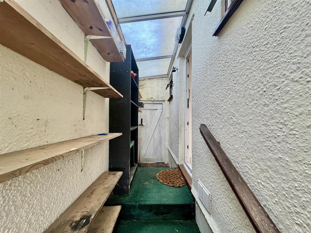 Covered Side Entrance