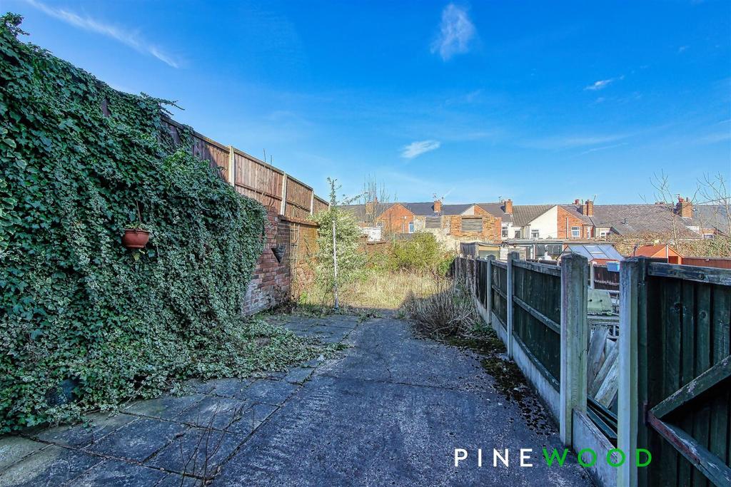 Rear garden
