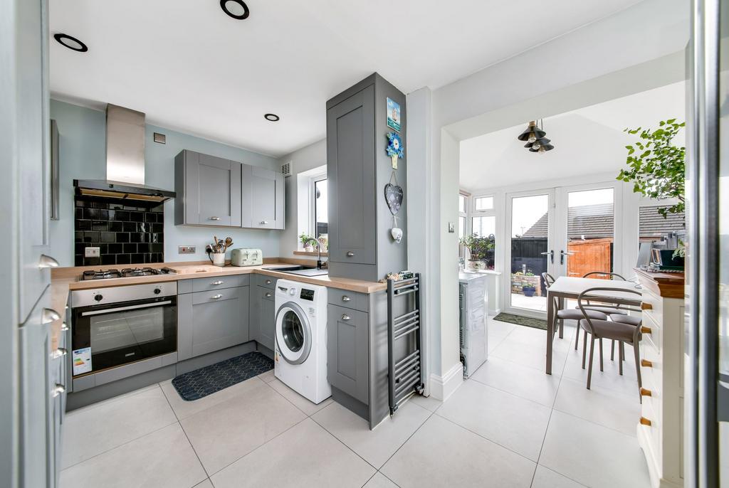 Open plan dining kitchen