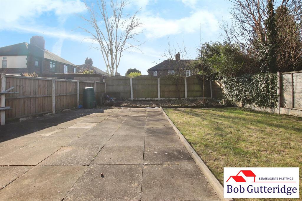 Rear garden