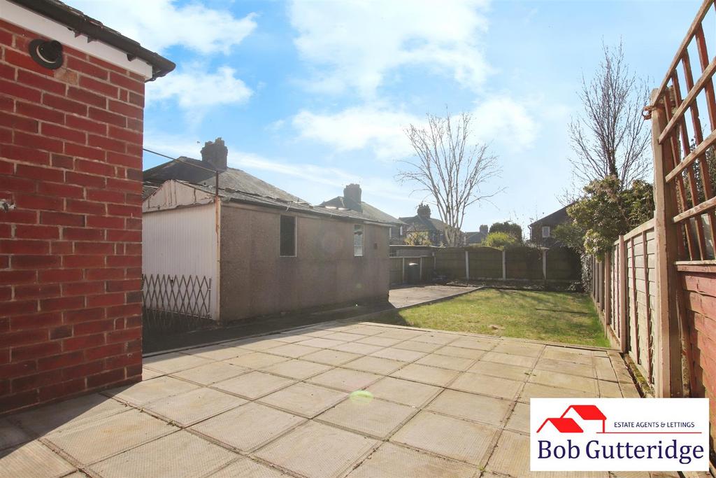 Rear garden