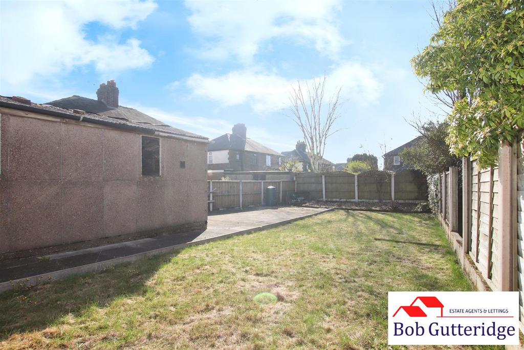 Rear garden