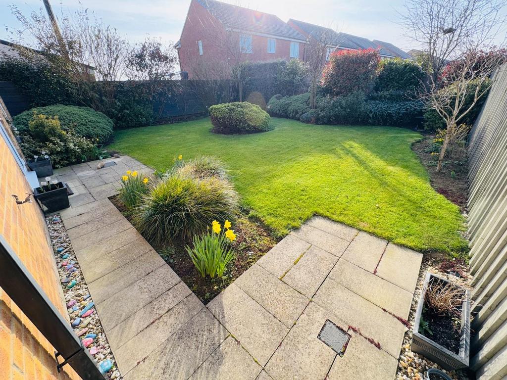 Rear garden
