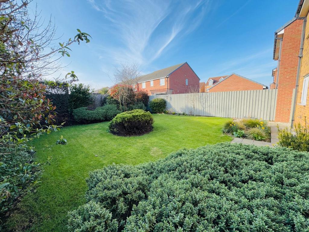Rear garden