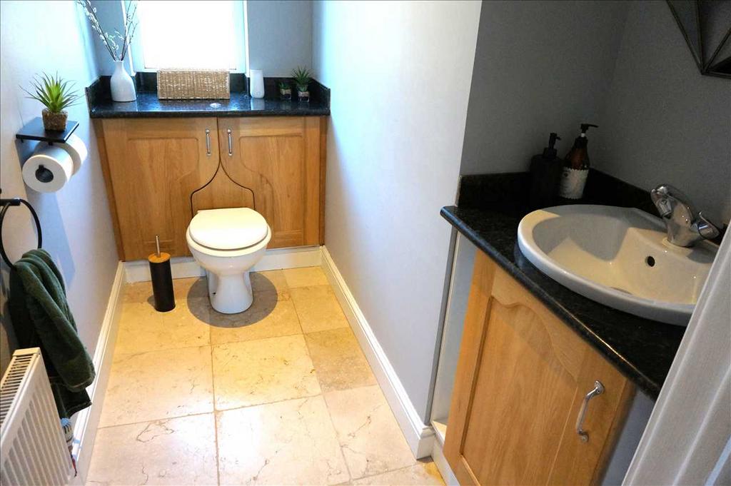 Cloakroom and toilet