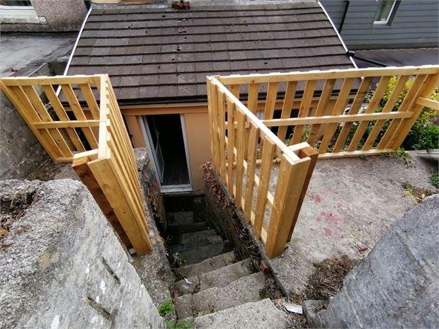 Rear garden
