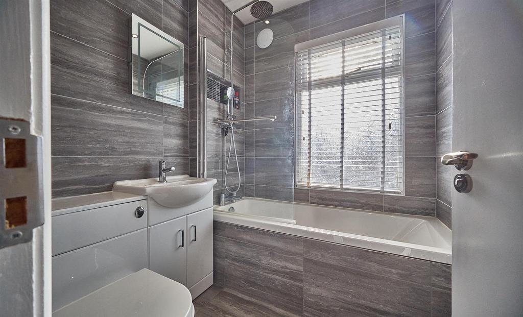 Refitted bathroom to front