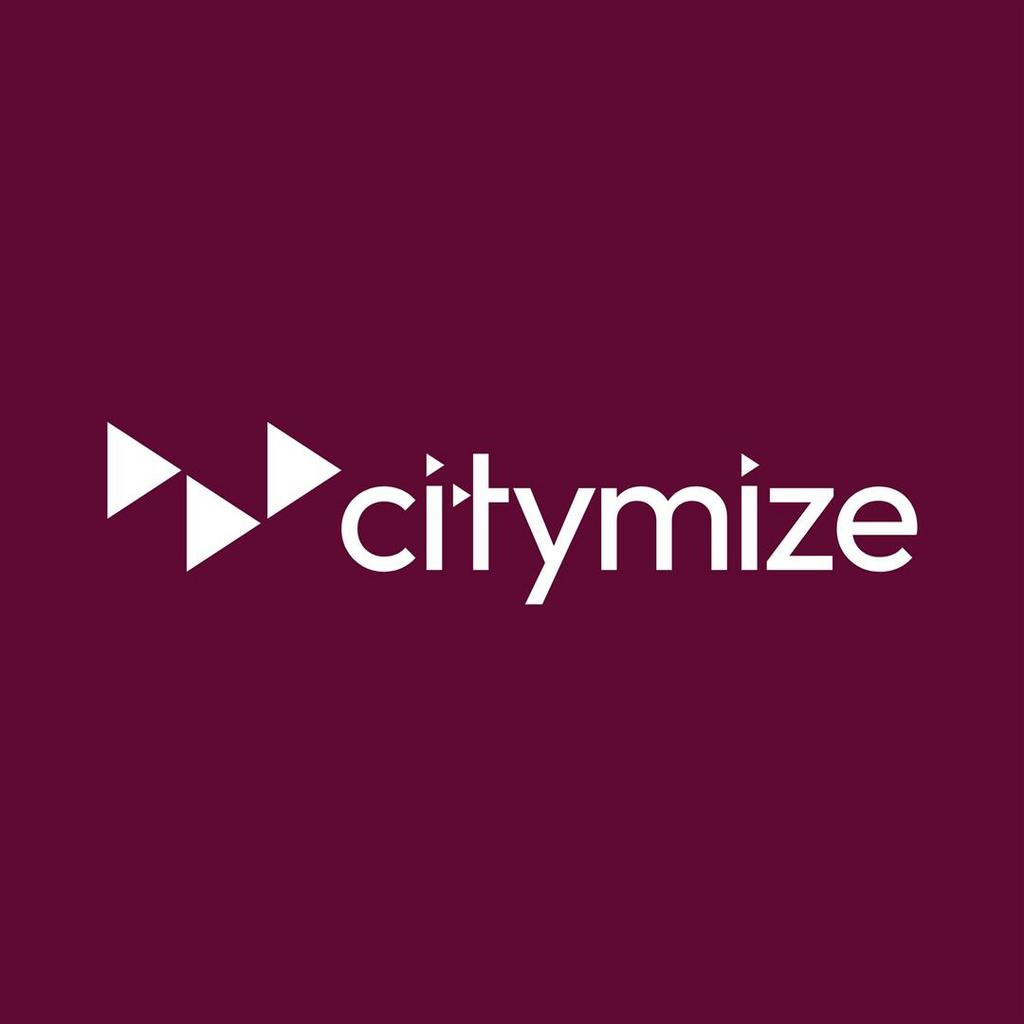 Citymize Logo - Front postion - Dark background (3
