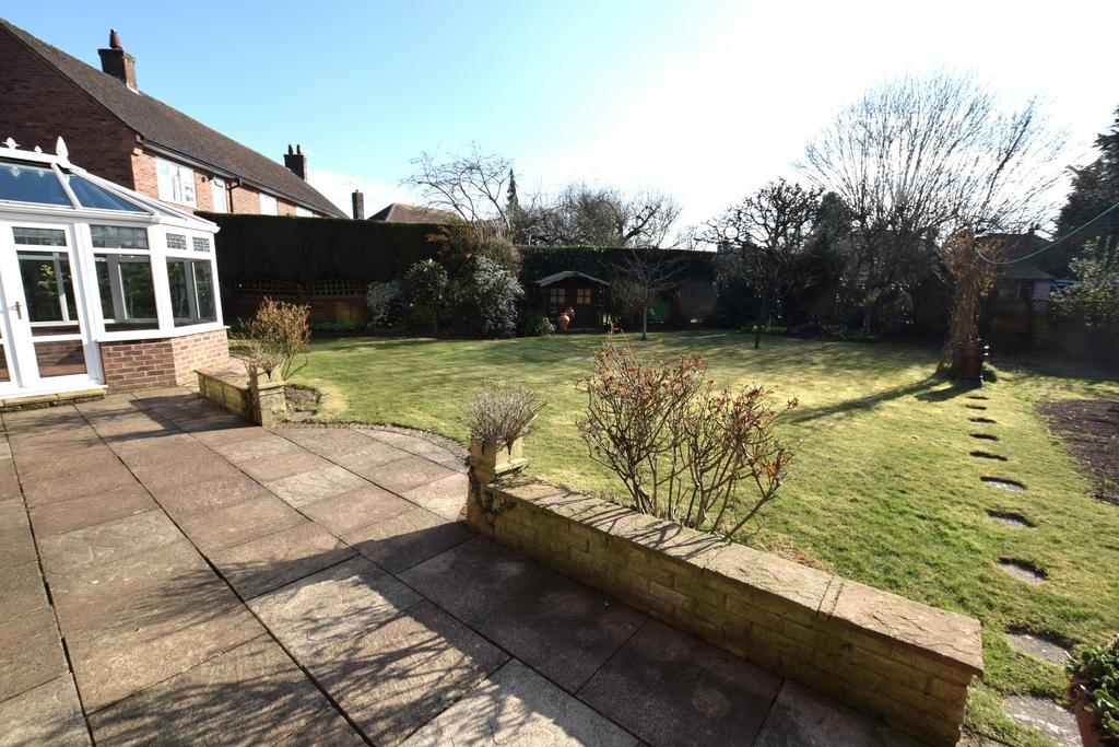 Rear garden