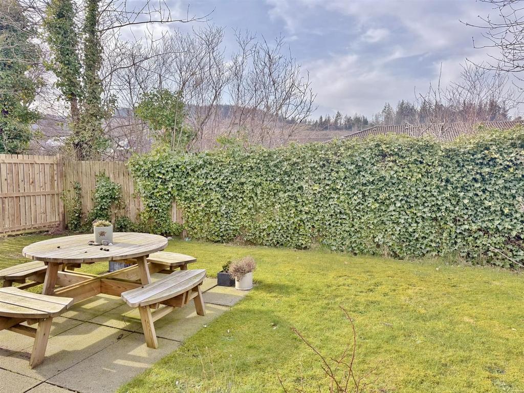 Rear patio