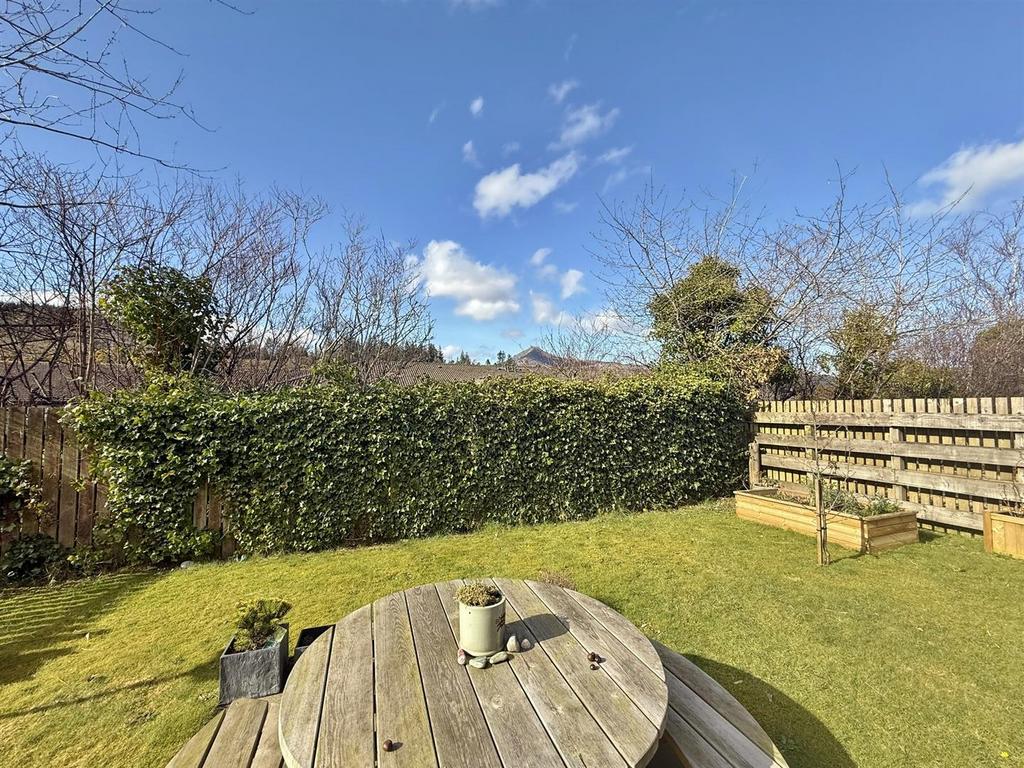 Rear patio view