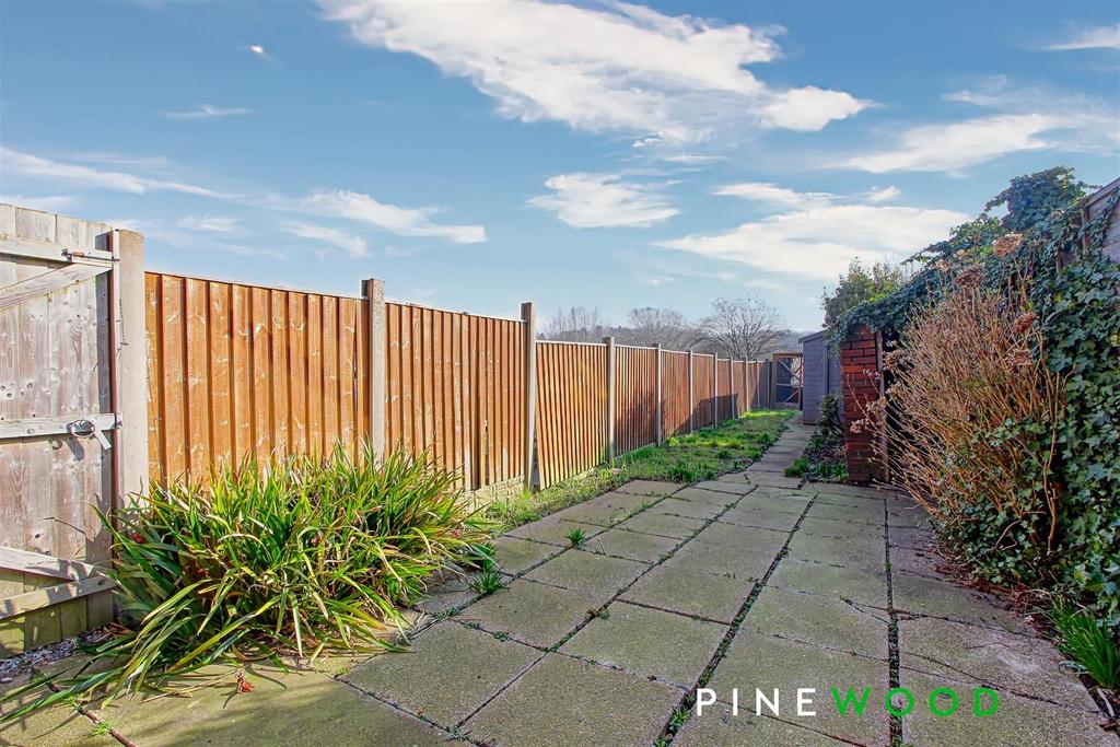 Rear garden