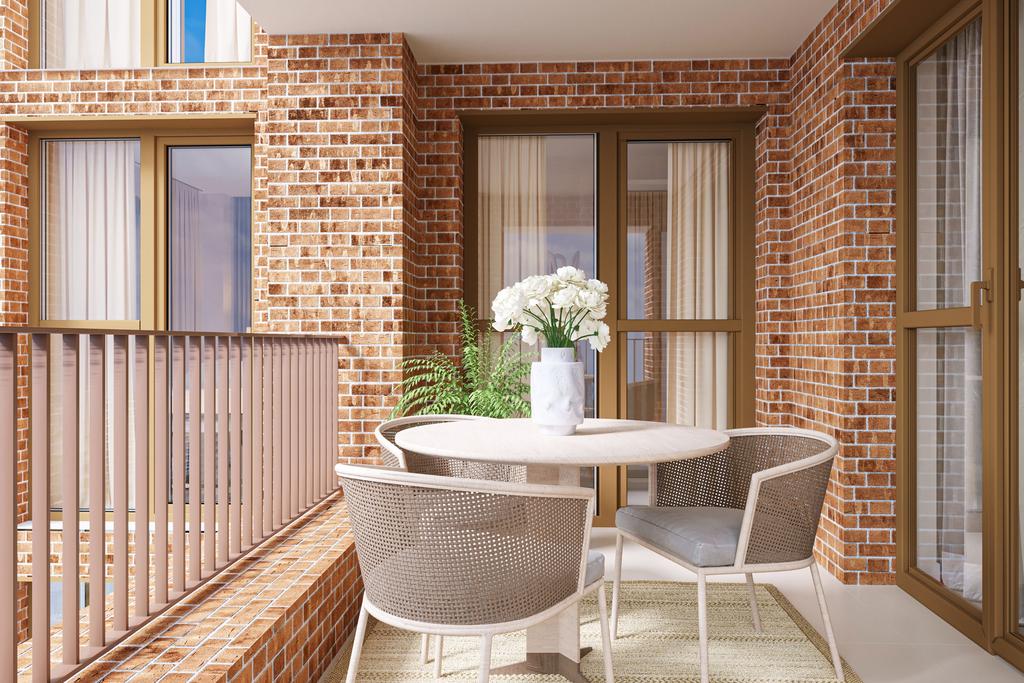 Plot 119 balcony