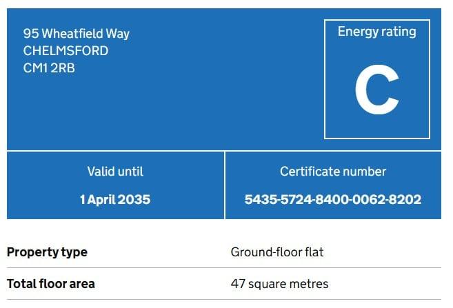 Energy Performance Certificate
